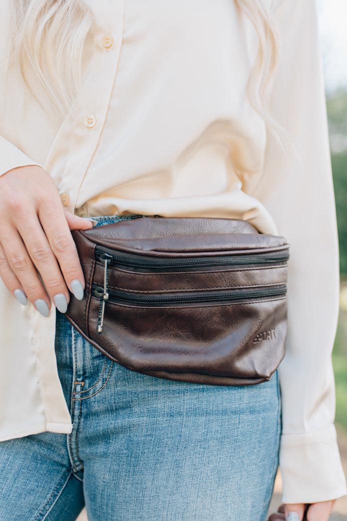 Vegan Leather Belt Bag