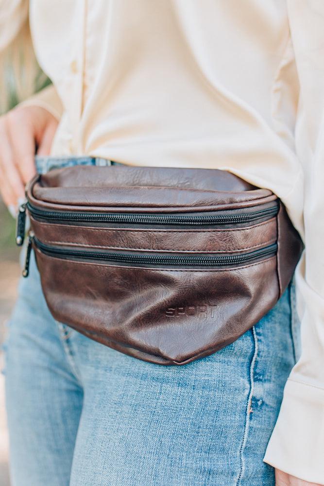 Vegan Leather Belt Bag