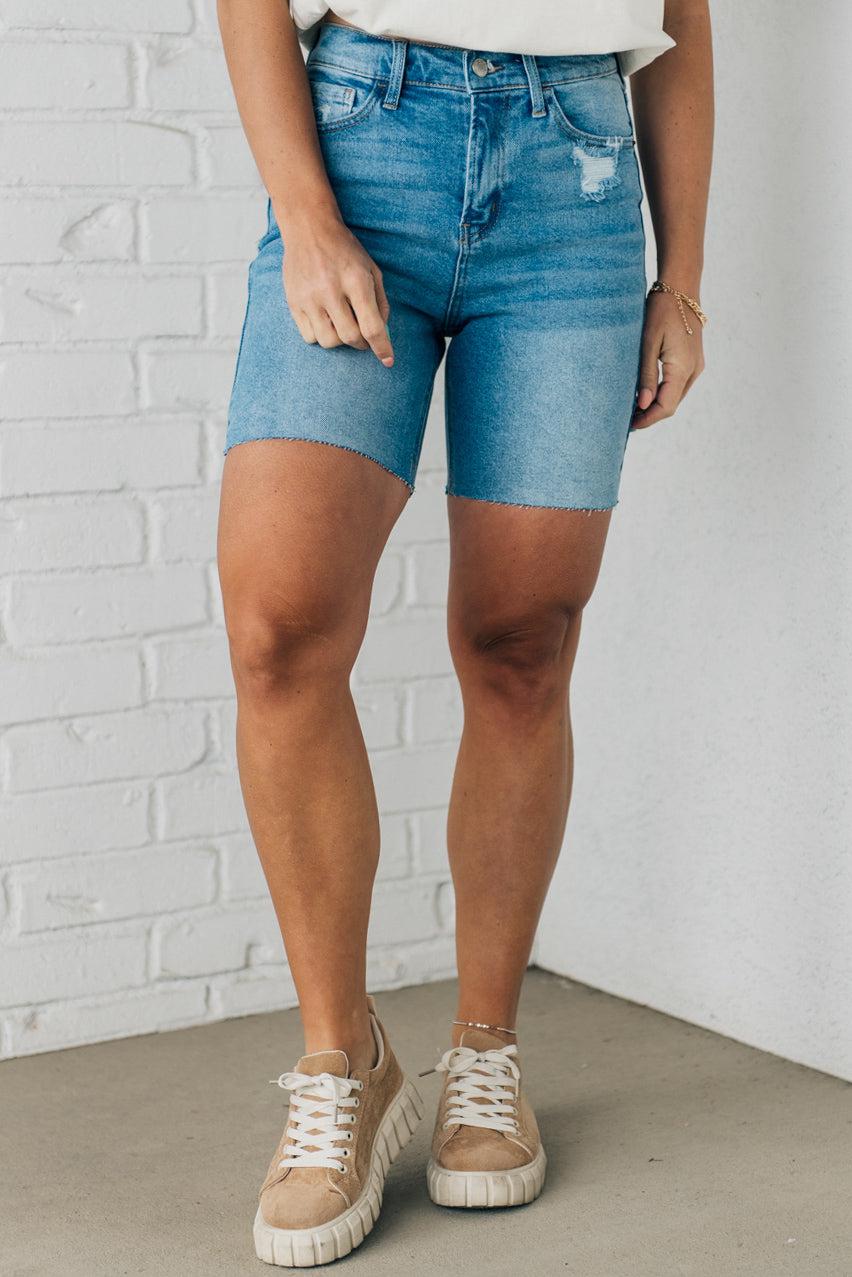 Willow Scissor Cut Bermuda Shorts