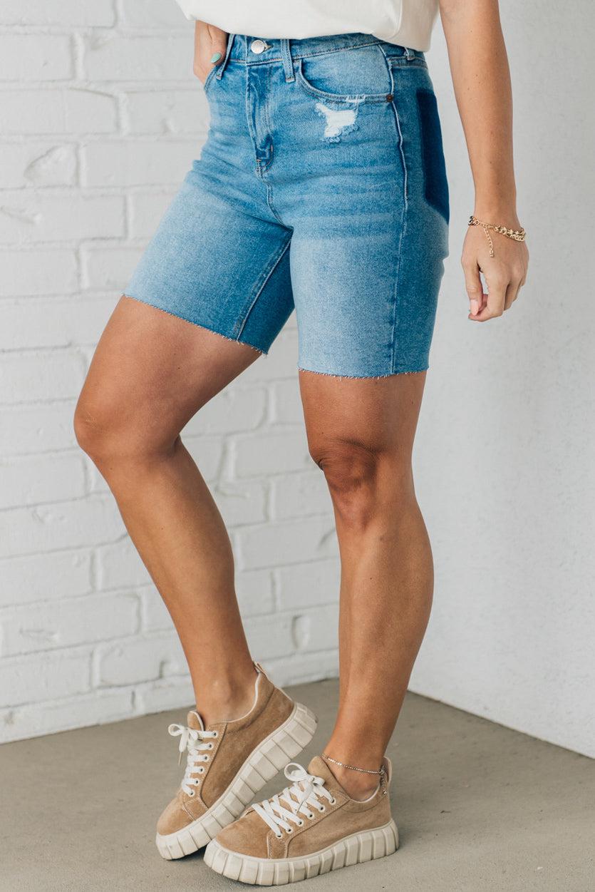 Willow Scissor Cut Bermuda Shorts