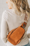 Woven Strap Crossbody Bag